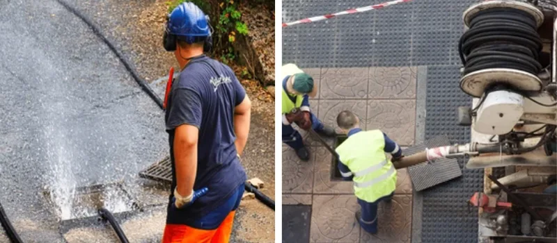 Air Pressure Drain Flush Services in Shoreacres, Burlington