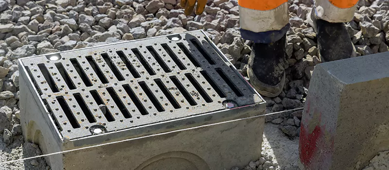 New Floor Drain Installation in Shoreacres, Burlington