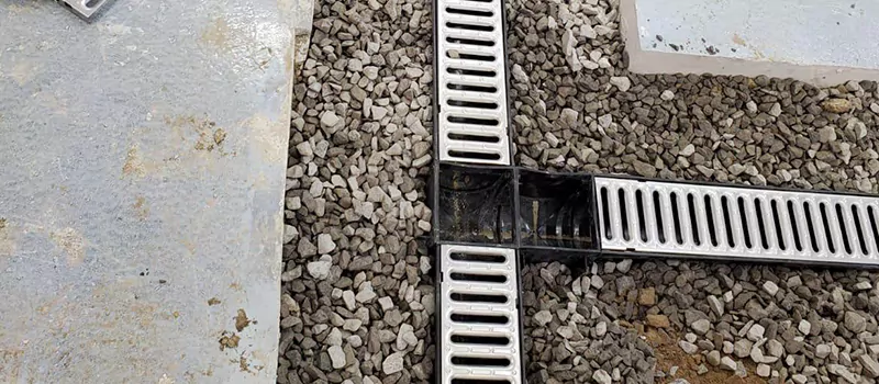 Maintenance of Trench Drain Systems in Shoreacres, Burlington